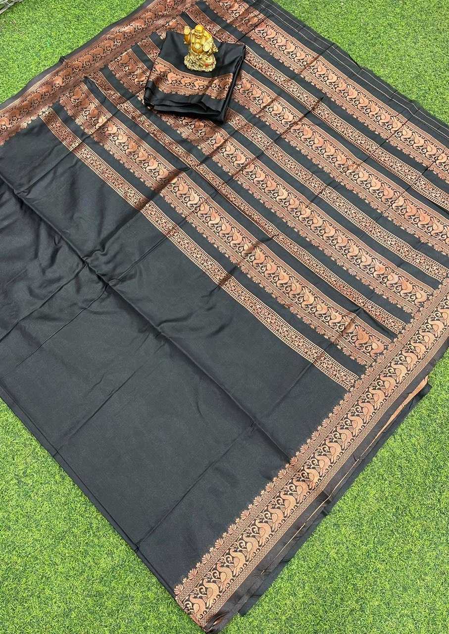 ksa Lichi Silk RIN219 83 Sarees Wholesale Ladies Sarees Plain Sarees Jacquard Saree Manufacturer