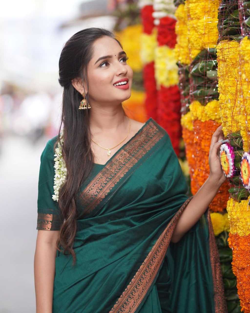 ksa Lichi Silk RIN219 83 Sarees Wholesale Ladies Sarees Plain Sarees Jacquard Saree Manufacturer