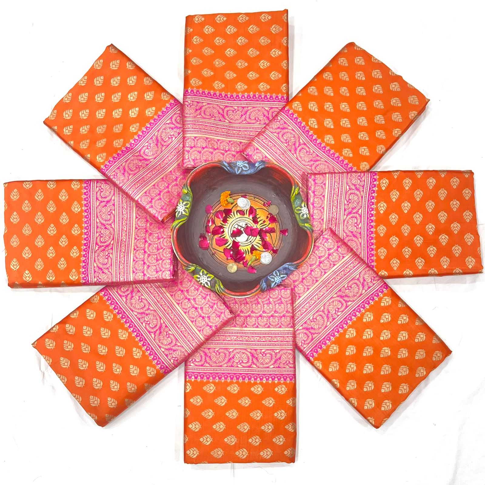 ksa Lichi Silk RIN219 MF-1520 Sarees Wholesale Designer Sarees Fancy Sarees Manufacturer