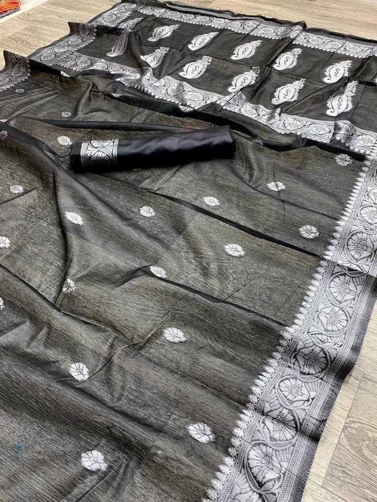 KSA Linen KESH554 HIMLATA Sarees Wholesale Designer Sarees Cotton Linen Sarees Linen Sarees Manufacturer