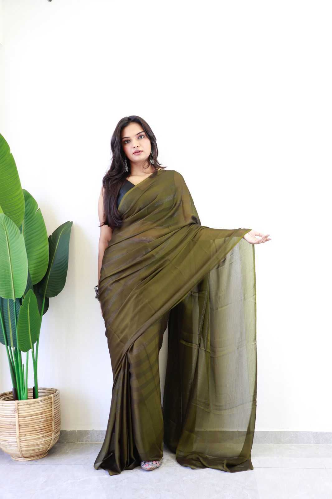 KSA Nylon KESH577 124 Sarees Festive Collections Wholesale Ready To Wear Sarees Nylon Sarees Sarees With Blouse Manufacturer