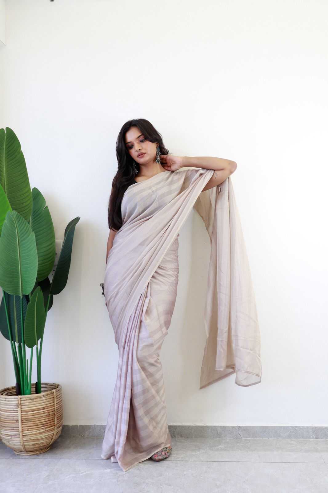 KSA Nylon KESH577 124 Sarees Festive Collections Wholesale Ready To Wear Sarees Nylon Sarees Sarees With Blouse Manufacturer