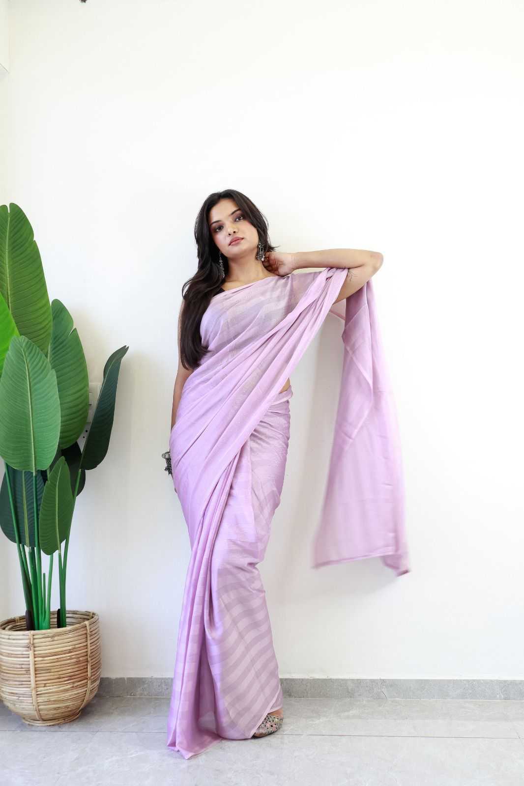 KSA Nylon KESH577 124 Sarees Festive Collections Wholesale Ready To Wear Sarees Nylon Sarees Sarees With Blouse Manufacturer