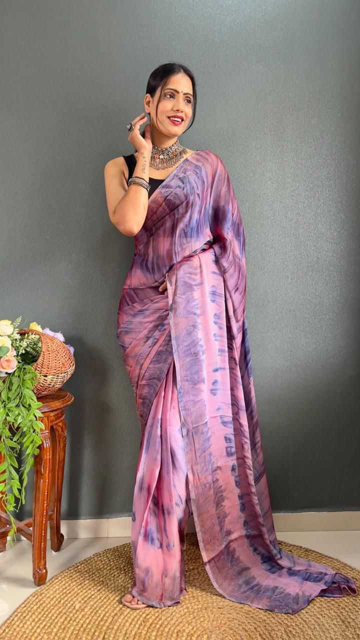 KSA Nylon KESH577 CM-747 Sarees Festive Collections Wholesale Ready To Wear Sarees Nylon Sarees Sarees With Blouse Manufacturer