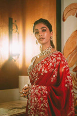 Ksa Rangoli Silk KESH556 302 Silk Sarees Bollywood Collections Wholesale Embroidered Silk Sarees Pooja Hedge Manufacturer