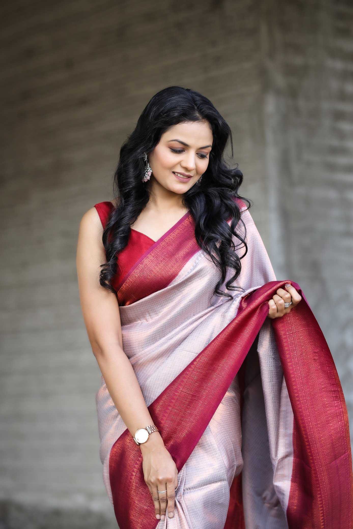 ksa Soft Silk RIN118 mayurika Sarees Wholesale Work Sarees Jacquard Saree Manufacturer