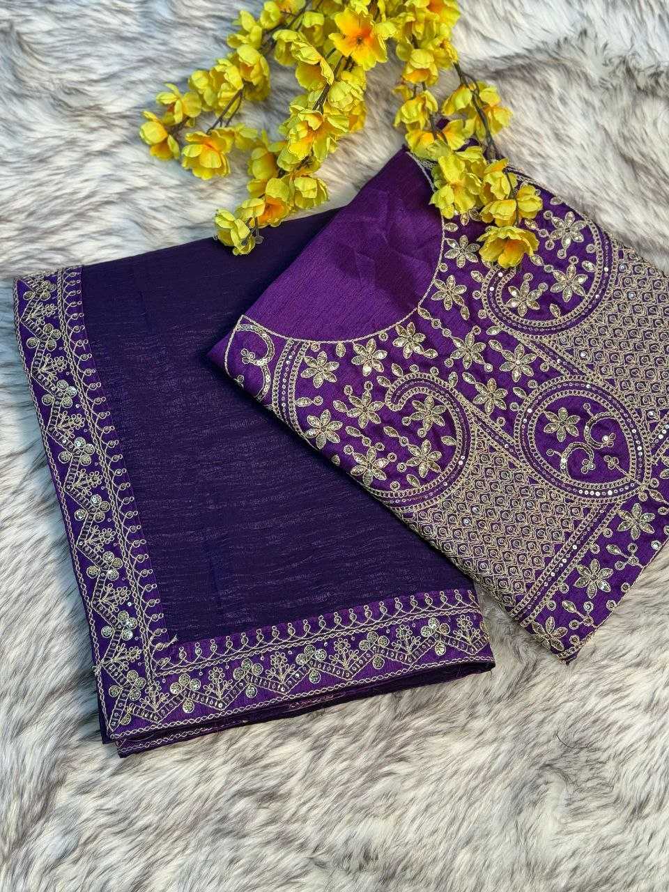 Ksa Soft Tissue KESH553 72 Sarees Bollywood Collections Festive Collections Wholesale Party Wear Sarees Ananya Pandey Sarees Sarees With Blouse Manufacturer