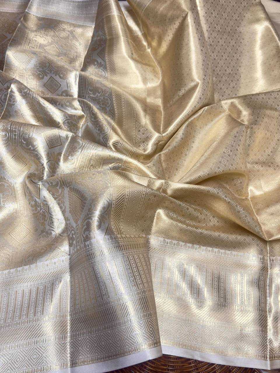 ksa Tissue Silk KESH572 828 Silk Sarees Bollywood Collections Wholesale Banarasi Silk Sarees Fancy Silk Sarees Nayanthara Manufacturer