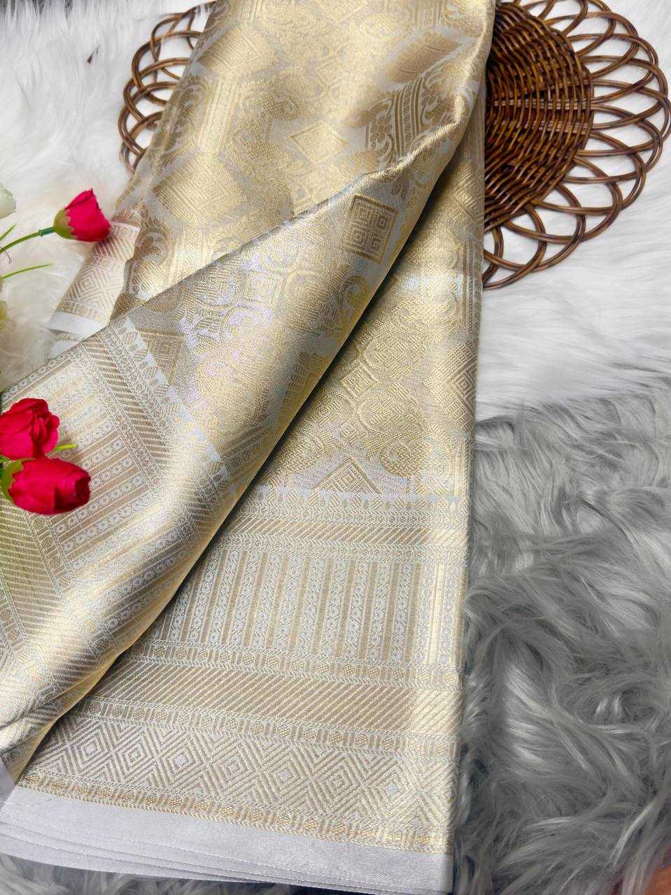 ksa Tissue Silk KESH572 828 Silk Sarees Bollywood Collections Wholesale Banarasi Silk Sarees Fancy Silk Sarees Nayanthara Manufacturer