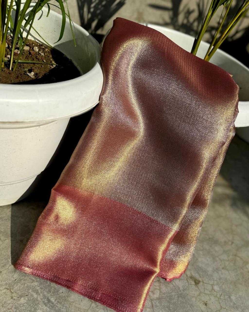 Ksa Tissue Silk RIN118 Jyotika Silk Sarees Wedding Collections Bollywood Collections Wholesale Soft Silk Sarees Designer Silk Sarees Jyothika Collection Manufacturer