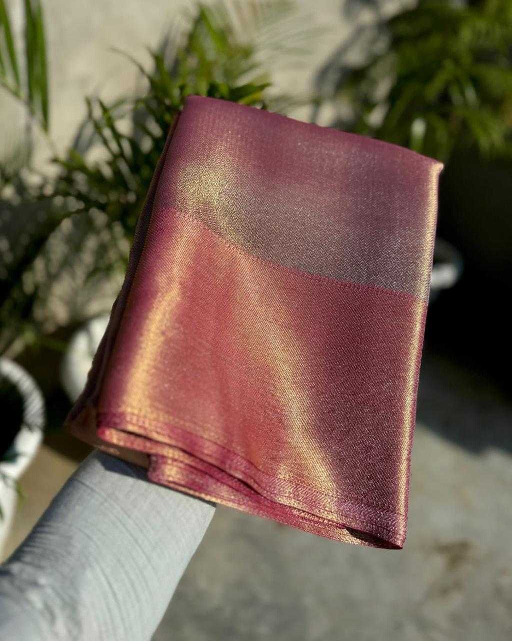 Ksa Tissue Silk RIN118 Jyotika Silk Sarees Wedding Collections Bollywood Collections Wholesale Soft Silk Sarees Designer Silk Sarees Jyothika Collection Manufacturer